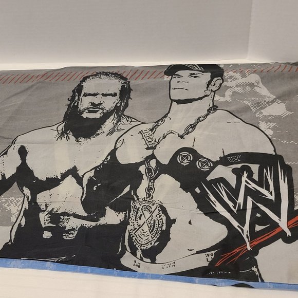 WWE John Cena Triple H  Pillow Case Pro Wrestling Double-Sided Pillowcase - Picture 1 of 6